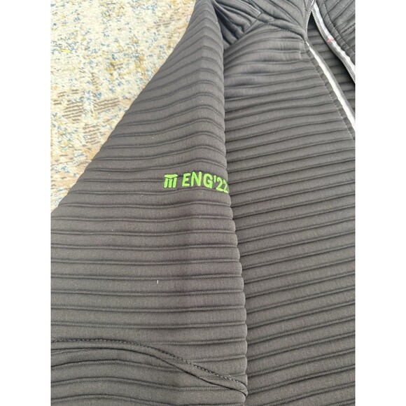 SPYDER Monster energy Sweatshirt Mens L Black Textured Outdoor Sports Pullover - Picture 2 of 8